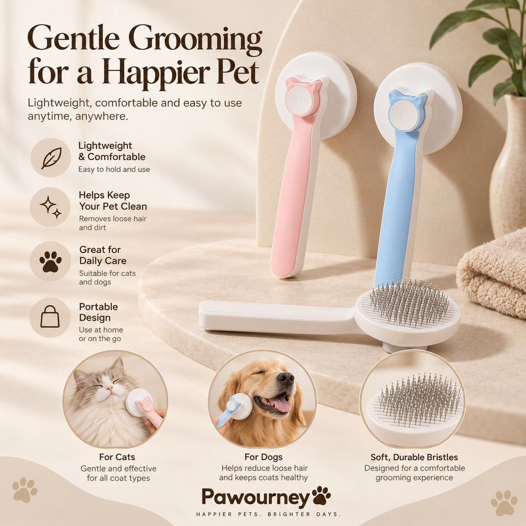 Pet cat brush